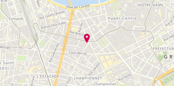 Plan de Marionnaud-Parfumerie, 3 avenue Alsace Lorraine, 38000 Grenoble