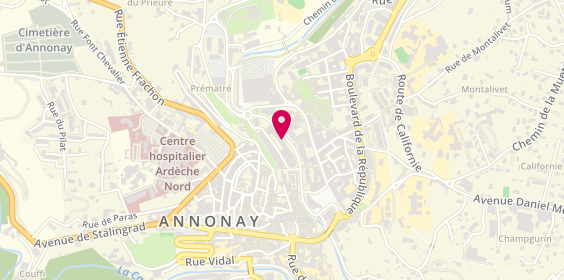 Plan de Nocibé - ANNONAY, 29 avenue de l'Europe, 07100 Annonay