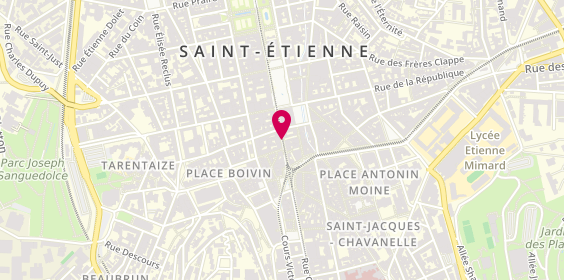 Plan de Rituals Cosmetics, 10 Rue Général Foy, 42000 Saint-Étienne