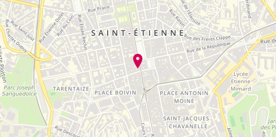 Plan de Marionnaud - Parfumerie & Institut, 6 Rue Général Foy, 42000 Saint-Étienne