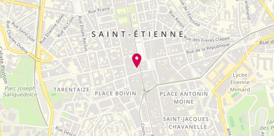 Plan de Nocibé, 4 Rue Général Foy, 42000 Saint-Étienne