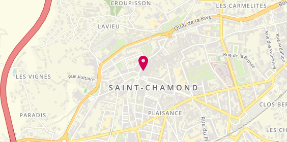 Plan de Marionnaud-Parfumerie, 84 Rue de la République, 42400 Saint-Chamond