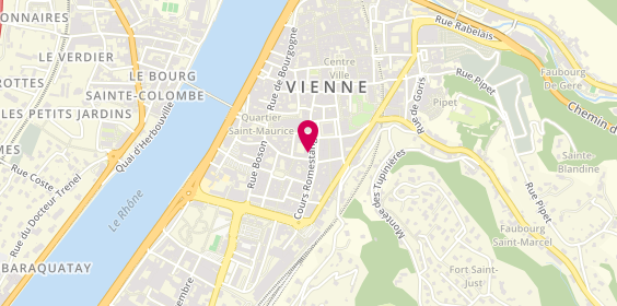 Plan de Lauraline, 22 Cours Romestang, 38200 Vienne