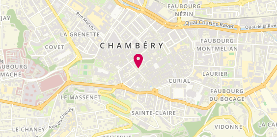 Plan de Yves Rocher, 106 place Saint-Léger, 73000 Chambéry