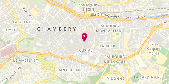 Plan de Nocibé, place du Théatre, 73000 Chambéry