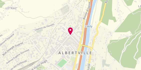 Plan de Alizé Beauté - Albertville, 23 Rue de la République, 73200 Albertville