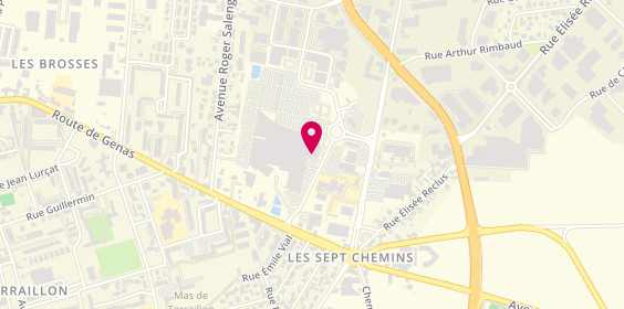 Plan de Adopt, Centre Commercial Les 7 Chemins, 69120 Vaulx-en-Velin