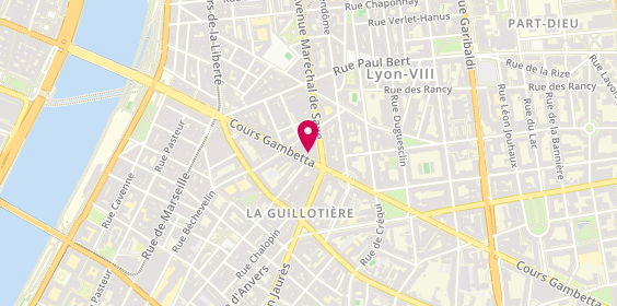Plan de Marionnaud-Parfumerie, 41 Cr Gambetta, 69003 Lyon