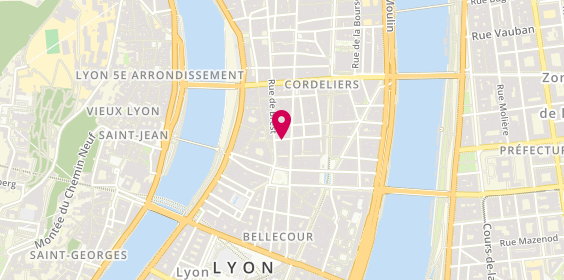 Plan de Maison Laugier, 6 Rue Thomassin, 69002 Lyon