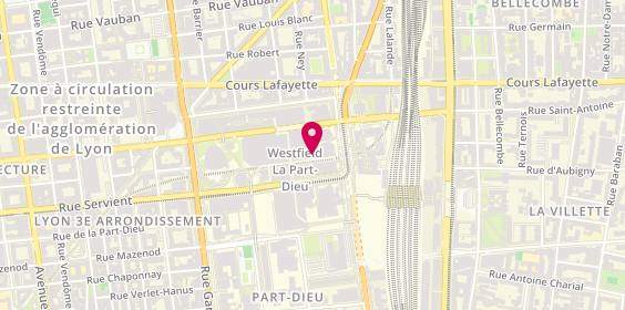 Plan de Centre de Beaute Yves Rocher, Centre Commercial Part Dieu
17 Rue Dr Bouchut, 69003 Lyon