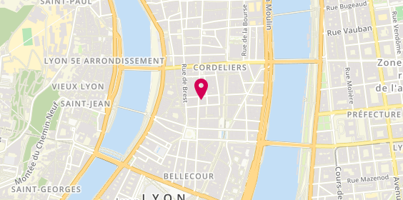 Plan de Diptyque Lyon, 61 Rue du Président Édouard Herriot, 69002 Lyon