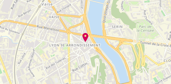 Plan de Cb Yves Rocher, 33 grande Rue de Vaise, 69009 Lyon