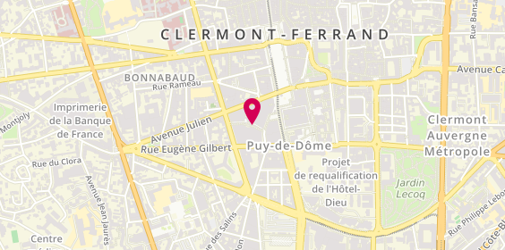 Plan de Nocibe, Centre Commercial Carre Jaude 2 2 Rue Giscard de la Tour Fondue, 63000 Clermont-Ferrand