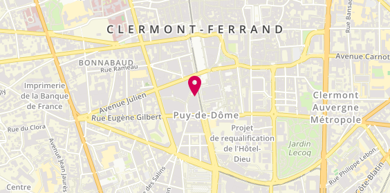 Plan de Marionnaud-Parfumerie, 1/3 Pl. De la Résistance, 63000 Clermont-Ferrand