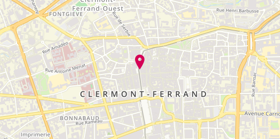 Plan de SAGA Cosmetics Clermont-Ferrand, 27 avenue des États Unis, 63000 Clermont-Ferrand