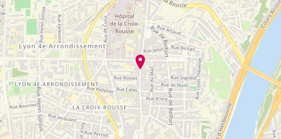 Plan de Marionnaud - Parfumerie & Institut, 50 grande Rue de la Croix-Rousse, 69004 Lyon