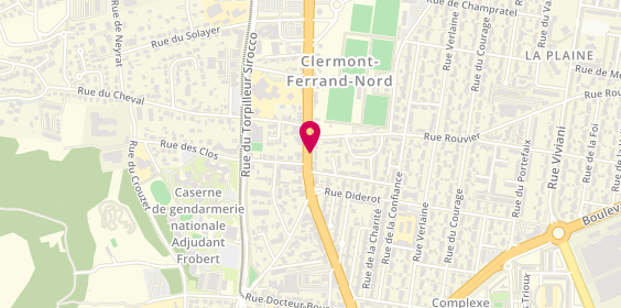Plan de Beauty Success, Centre Commercial Clermont Boulevard Etienne Clémentel, 63100 Clermont-Ferrand