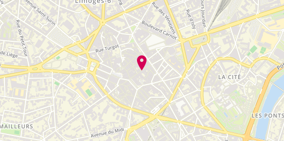 Plan de Séphora, 13 Rue du Consulat, 87000 Limoges