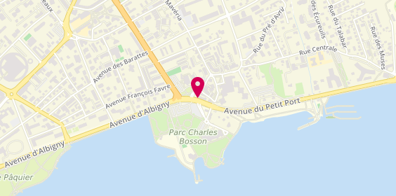 Plan de Le Bistrot de la Beaute, 1 avenue du Petit Port, 74000 Annecy