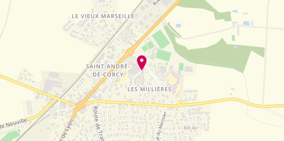 Plan de Bces, 262 Rue des Millières, 01390 Saint-André-de-Corcy