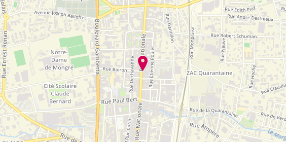 Plan de Marionnaud - Parfumerie & Institut, 423 Rue Nationale, 69400 Villefranche-sur-Saône