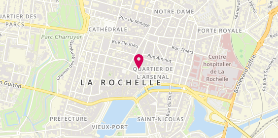 Plan de Séphora, 14 Rue des Merciers, 17000 La Rochelle