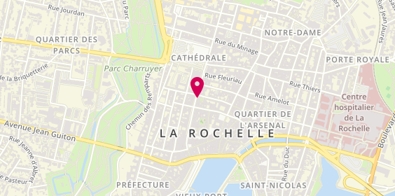 Plan de L'Occitane, 6 Rue Chaudrier, 17000 La Rochelle