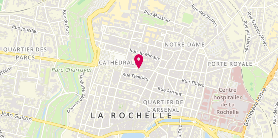 Plan de L'Esprit Chic Lr, 15 Rue Gargoulleau, 17000 La Rochelle