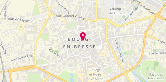 Plan de Marionnaud-Parfumerie, 5 Rue Notre Dame, 01000 Bourg-en-Bresse