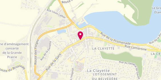 Plan de Isis Parfums Beauté, 47 Rue Centrale, 71800 La Clayette
