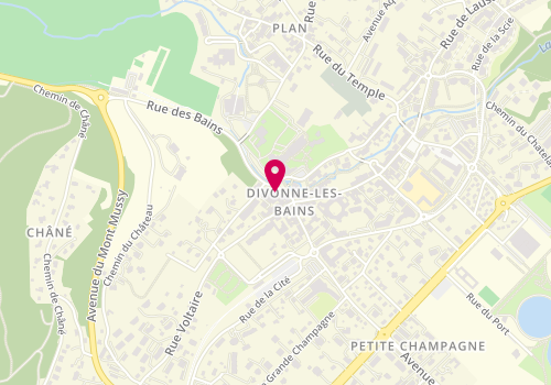 Plan de Marionnaud-Parfumerie, 51 Rue des Bains, 01220 Divonne-les-Bains