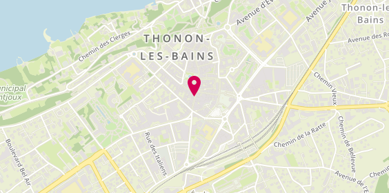 Plan de Yves Rocher, 16 Grande Rue, 74200 Thonon-les-Bains