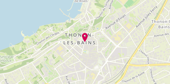 Plan de Marionnaud - Parfumerie & Institut, 52 Grande Rue, 74200 Thonon-les-Bains