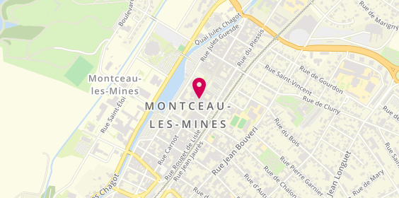 Plan de Oia Beaute, 5 Rue Carnot, 71300 Montceau-les-Mines