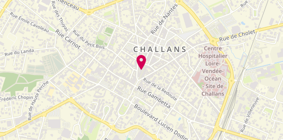 Plan de Parfumerie April Challans, 5 Rue Gobin, 85300 Challans