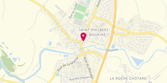 Plan de Institut Soins Douceur, 12 Rue du Bas Ruet, 85660 Saint-Philbert-de-Bouaine