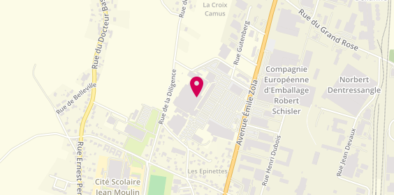 Plan de Yves Rocher, 15 Route de Saumur, 79100 Sainte-Verge