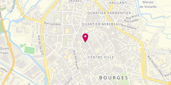 Plan de Sephora, 6 Rue Moyenne, 18000 Bourges