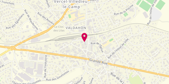 Plan de Cybele, Résidence le Bourgogne
7 Rue de la Gare, 25800 Valdahon
