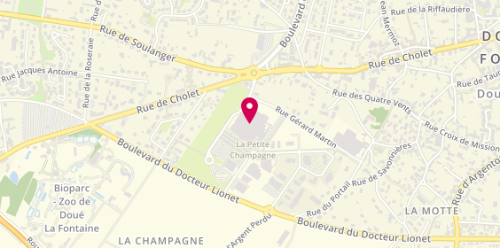 Plan de Nocibé, Centre Commercial Super U
9 Boulevard Dr Lionet, 49700 Doué-en-Anjou