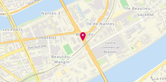 Plan de Kiko France, Centre Commercial Beaulieu 1 Boulevard General de Gaulle, 44200 Nantes