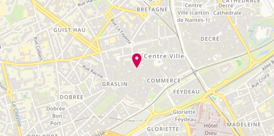 Plan de Nocibé, 2 Rue Boileau, 44000 Nantes