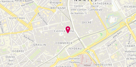 Plan de Marie Jeanne Godard, 11 Rue d'Orléans, 44000 Nantes
