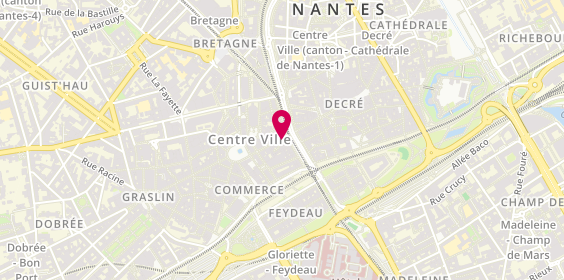 Plan de Relais l'Occitane, 3 Rue d'Orléans, 44000 Nantes