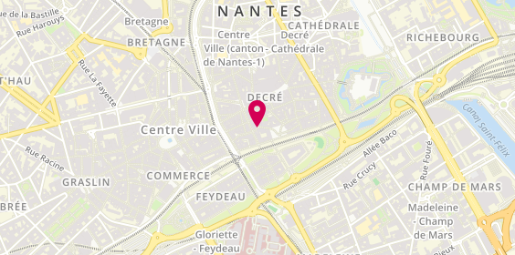 Plan de No Comment, 3 Rue Bouffay, 44000 Nantes