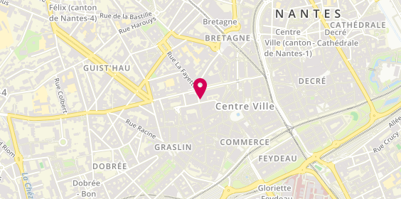 Plan de The Body Shop, 12 Rue Boileau, 44000 Nantes