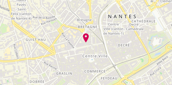 Plan de Marie Nature, 2 Rue Paré, 44000 Nantes