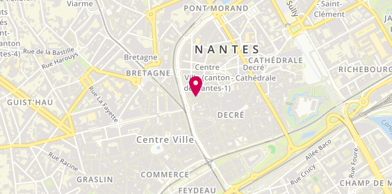 Plan de Fragrance Passion, 10 Rue des 3 Croissants, 44000 Nantes