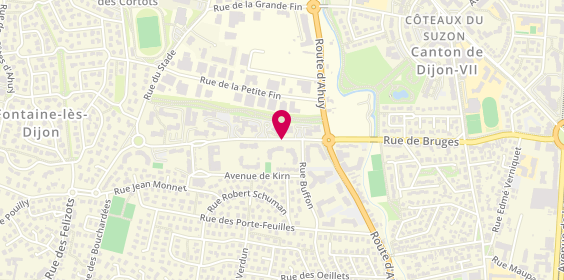 Plan de Labonaturel, 20 Rue Doct Majnoni d'Intignano, 21121 Fontaine-lès-Dijon