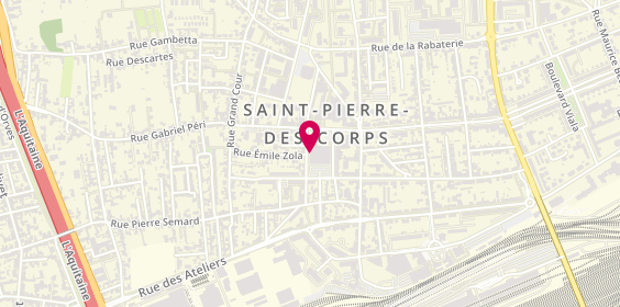 Plan de Egc Star, 4 Rue Jules Guesde, 37700 Saint-Pierre-des-Corps
